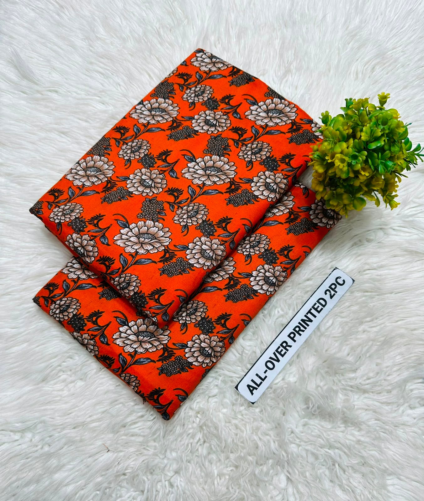 Women's Floral Print 2 Piece Summer Suit – Digital Printed Micro Polo Cotton | 025