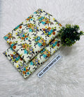 Women's Floral Print 2 Piece Summer Suit – Digital Printed Micro Polo Cotton | 020