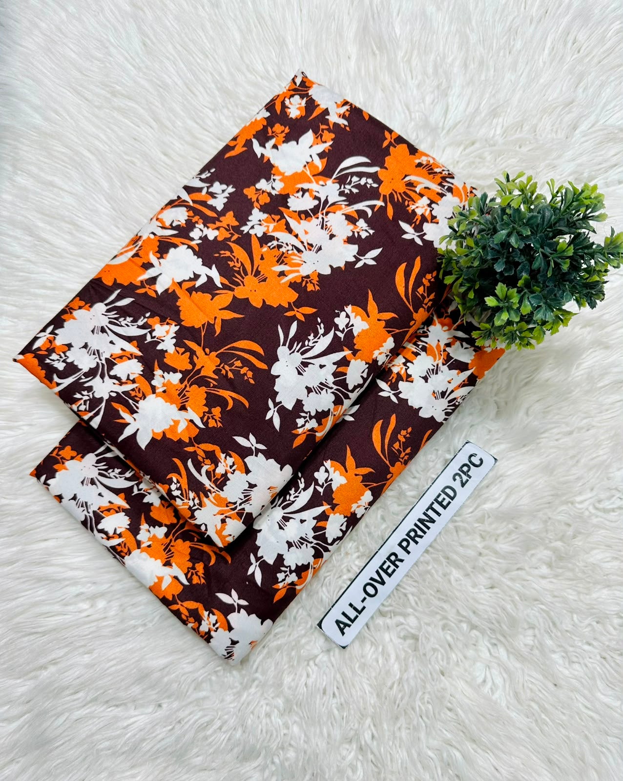 Women's Floral Print 2 Piece Summer Suit – Digital Printed Micro Polo Cotton | 047