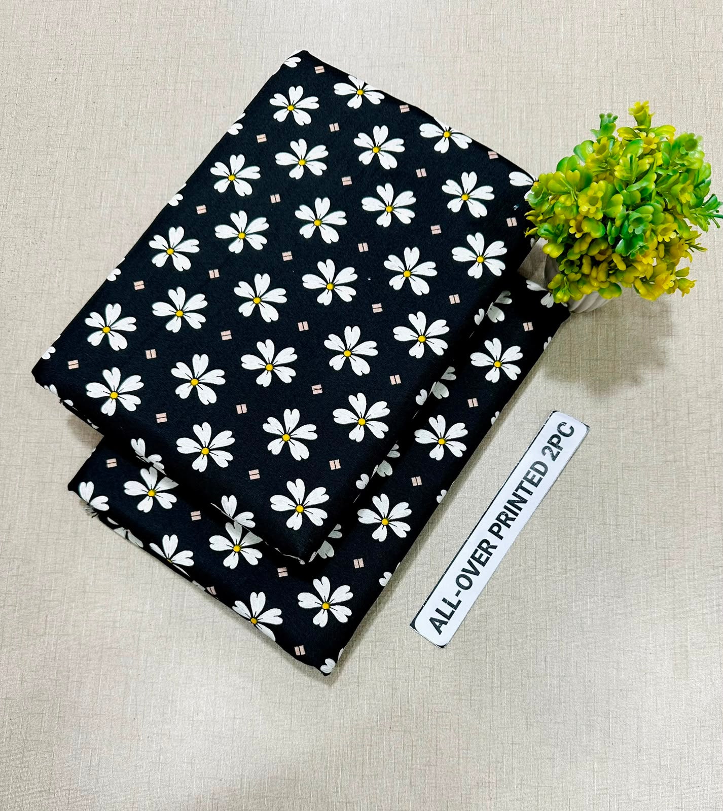 Women's Floral Print 2 Piece Summer Suit – Digital Printed Micro Polo Cotton | 063